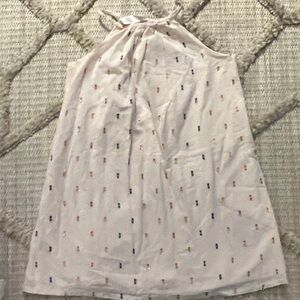 GAP Light Pink Dress with Colorful Embroidery